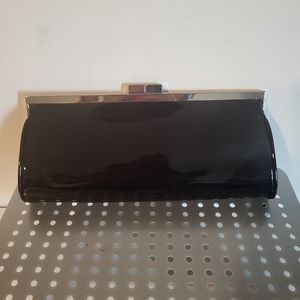 DANIER PATENT LEATHER BLUE CLUTCH